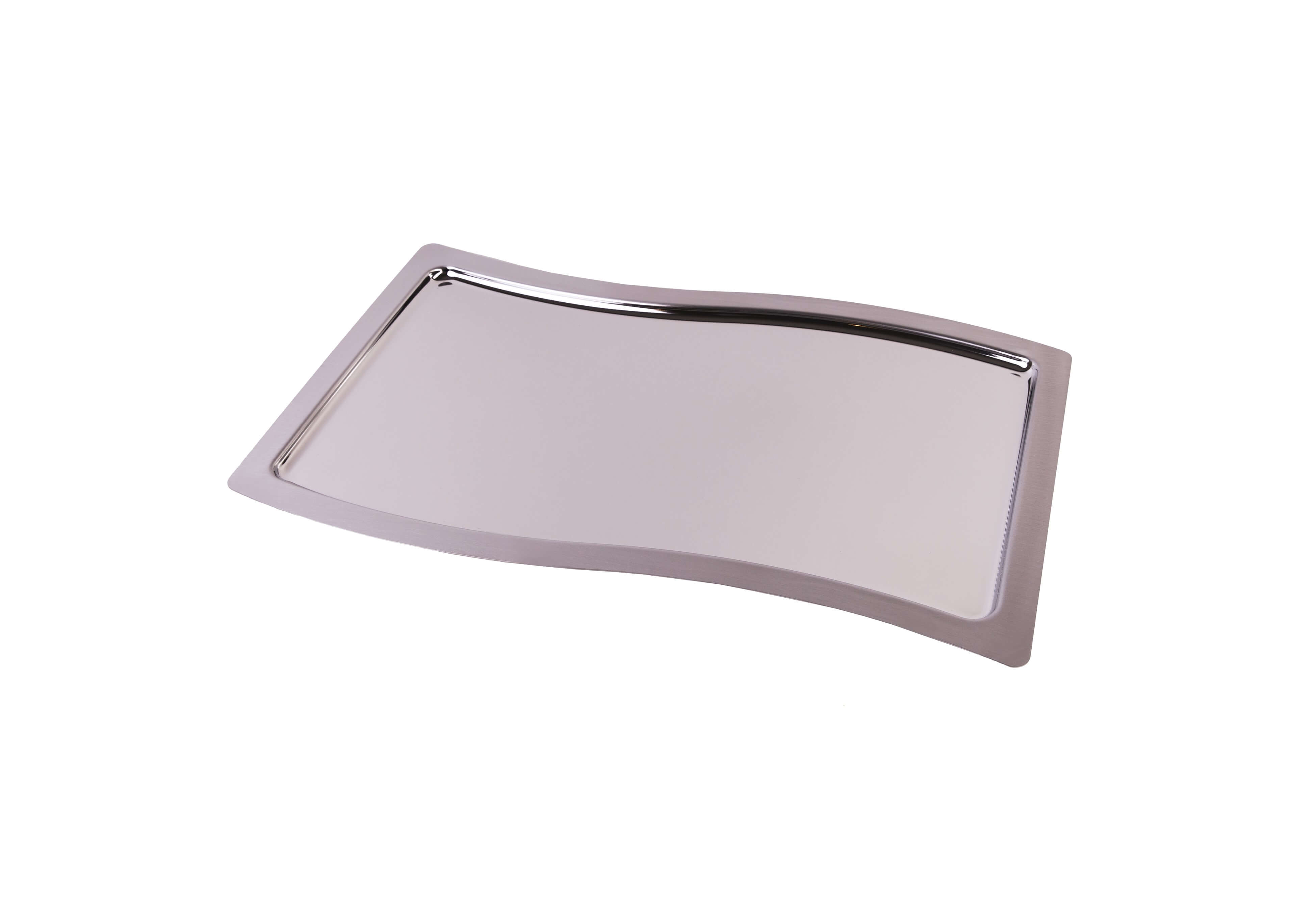 Podnos nerezový Vlna