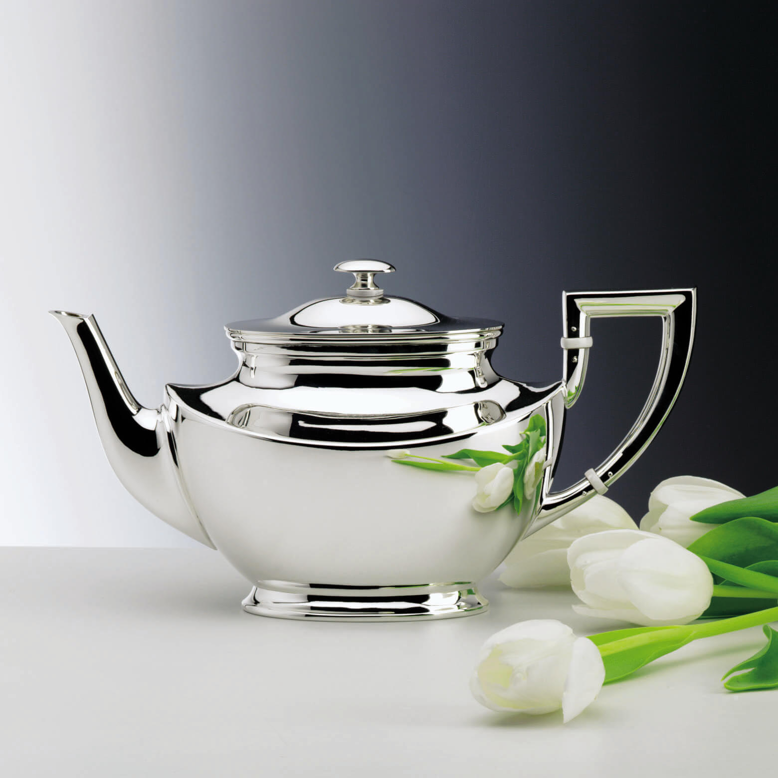 Silver teapot 1,0 L