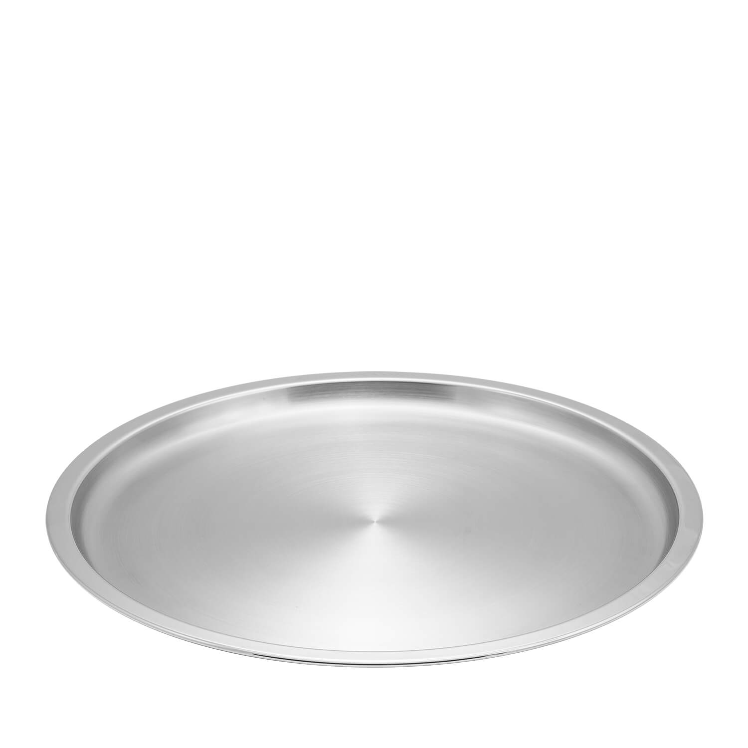 Nerezový podnos okrúhly