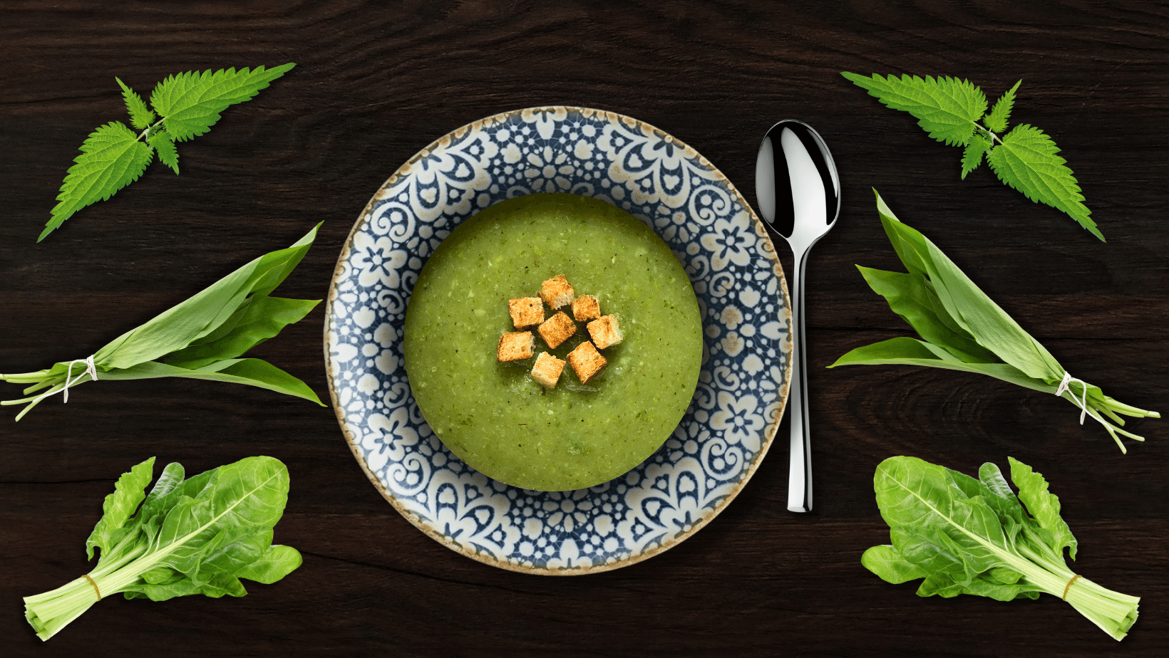 Medvedí cesnak a iné zelené polievky