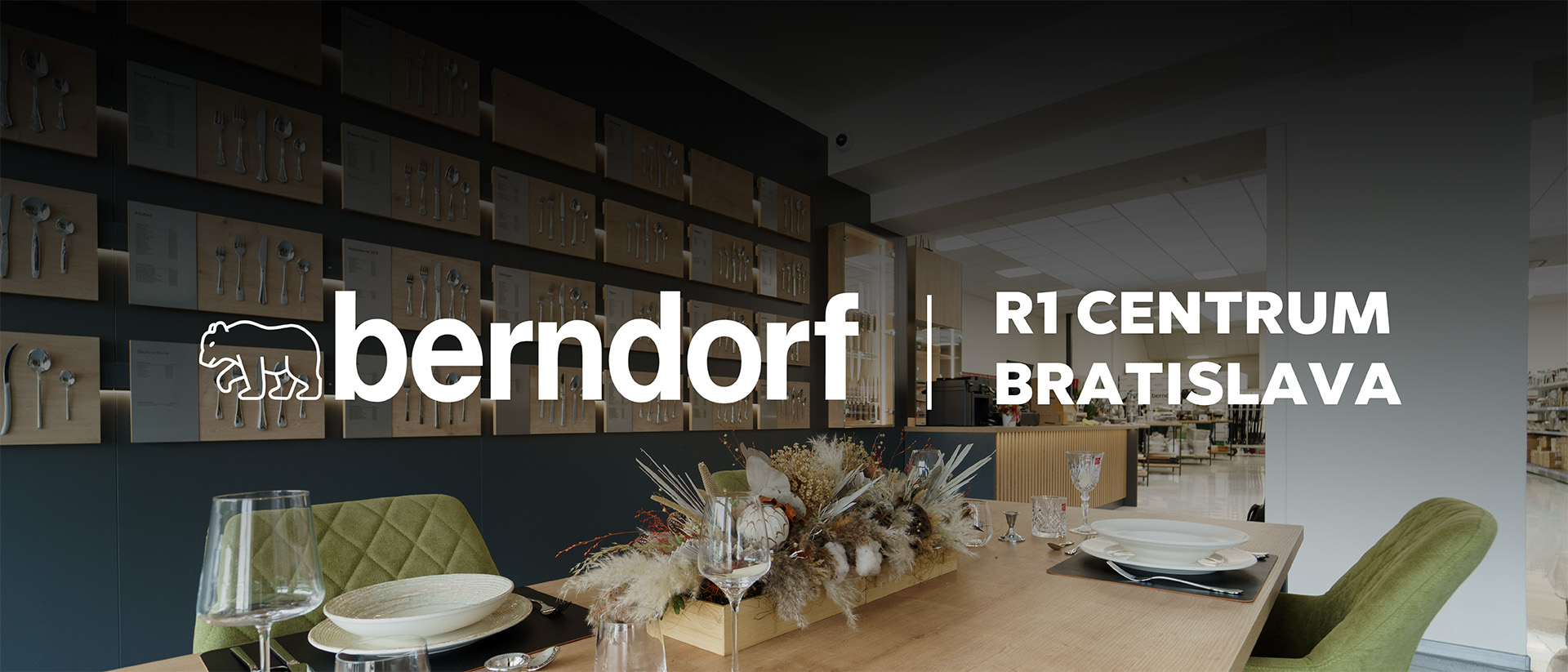 Nová predajňa Berndorf Sandrik v Bratislave