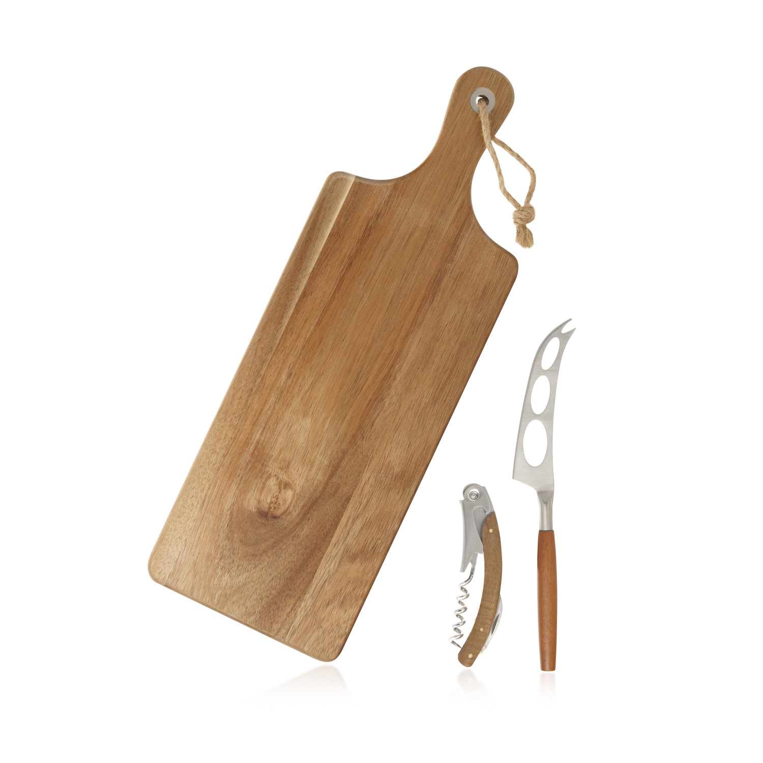 Wine and cheese gift set - 3 pieces