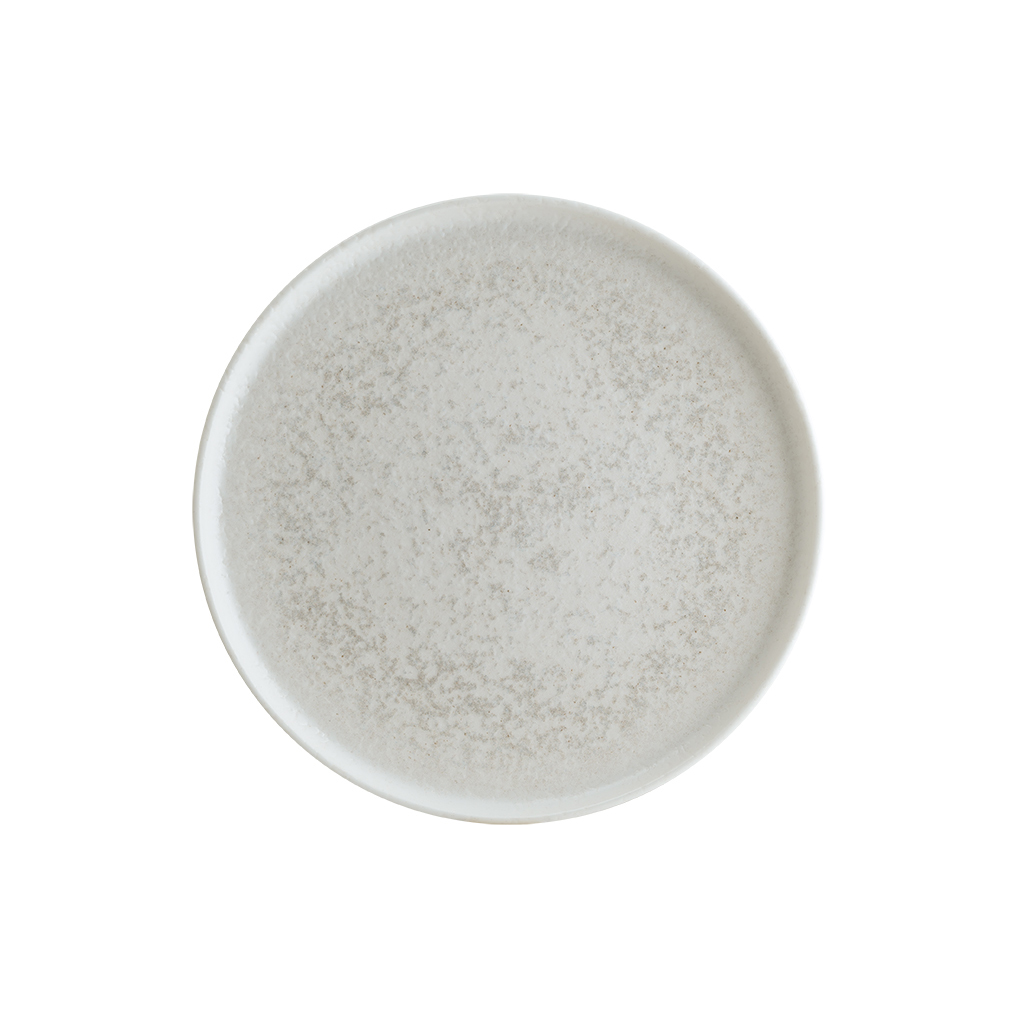 Plate Lunar White Hygge, 22 cm