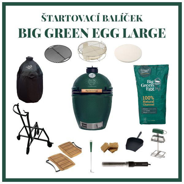 Big Green Egg LARGE - zostava s montážou a doručením