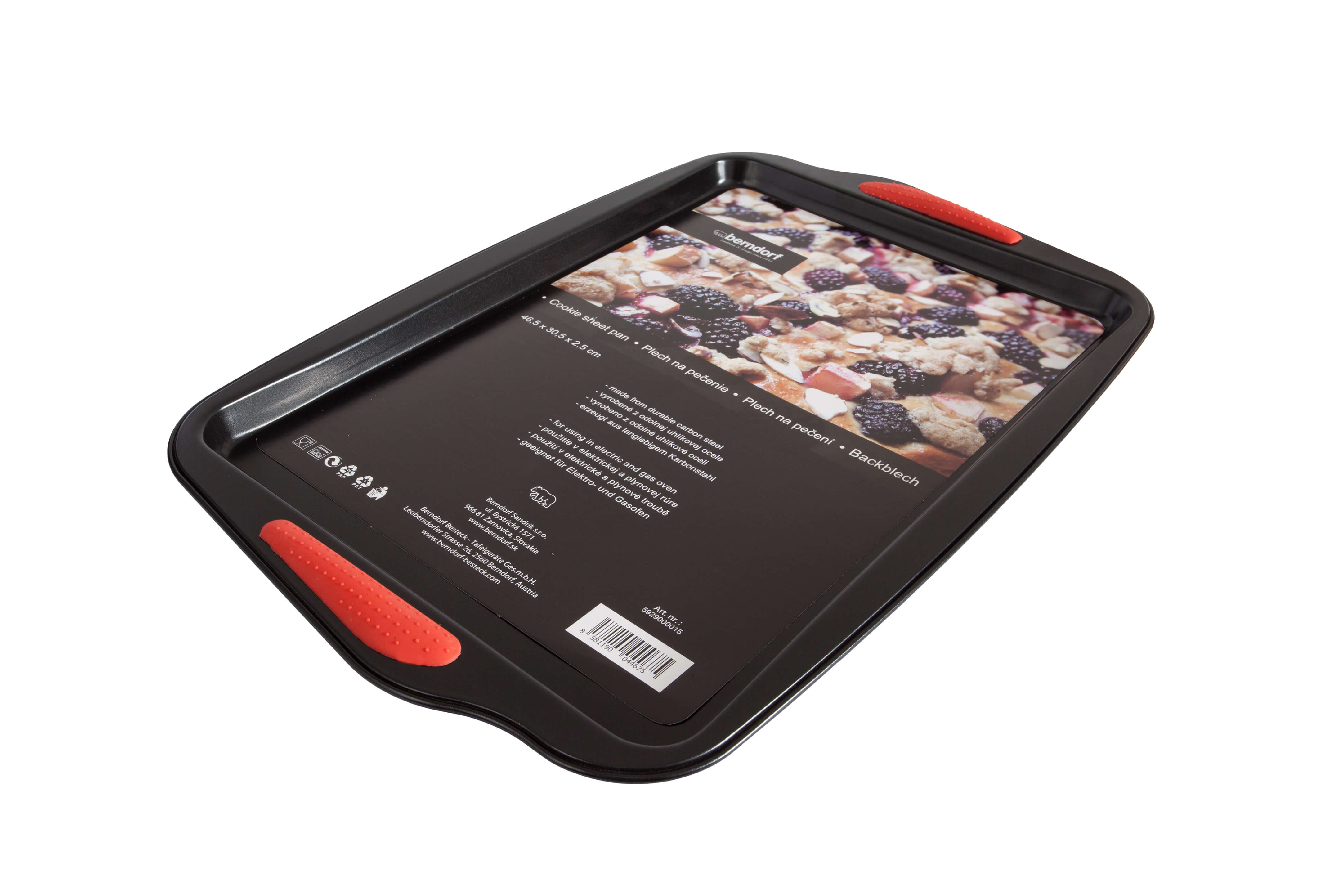 Plech na pečenie nízky s nepriľnavým povrchom